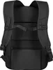 The back of a black backpack is shown against a white background. Náhled obrázku produktu