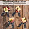 Syntrox Germany Raclette Fondue Set 8 Personen heißer Stein Produktbild-Vorschau 4