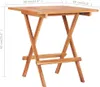 A wooden folding bistro table is shown against a white background. Produktbild-Vorschau