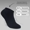 Kurzsocken ohne Naht Uni Baumwolle Sneakersocken Damen Produktbild-Vorschau 4