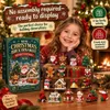 2026 3D Mini Christmas Weihnachtsanhänger Adventskalender Produktbild-Vorschau 2