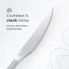 Deleca Service de couverts 36 pièces pour 6 personnes - Voir les images du produit 8