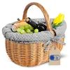 Creative Home Grote picknickmand, 43 x 32 x 37 cm, Productafbeelding-voorbeeld 1