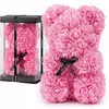 Bär Mit 25 Cm, 600 Rosa Rosen – Ein Universelles Geschenk Produktbild-Vorschau 1