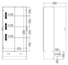 Amylya - Armoire polyvalente 2 portes, 79x170h cm blanc, un Voir les images du produit 3