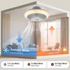 45W Leiser Deckenventilator mit Beleuchtung, RGB Produktbild-Vorschau 7