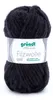 A ball of dark grey yarn with a label wrapped around it. Produktbild-Vorschau