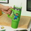 Kubek podróżny Minecraft z słomką, zielony, 0,9l, Voir les images du produit 6