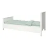 Landhaus Einzelbett 90x200 Bett weiß Kinder Jugendbett Produktbild-Vorschau 3