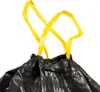 vidaXL Fodere per cestini con coulisse 250 pz. nero 35 L Anteprima dell’immagine prodotto 6