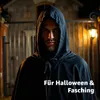 A person wearing a hooded cloak in a dimly lit outdoor setting, possibly for a costume event. Náhľad obrázku produktu