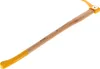 A tool with a wooden handle and a yellow metal head, lying on a white background. Anteprima dell’immagine prodotto