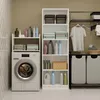 Mobile Bagno Nina Np Bianco Per Lavatrice Scaffale 2 Anteprima dell’immagine prodotto 3