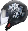 Caberg Riviera V4 X Mia Jethelm, schwarz matt/grau/weiß, M Produktbild-Vorschau 4