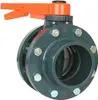 Valvola a farfalla tipo wafer in PVC con maniglia a leva, Anteprima dell’immagine prodotto 2