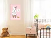 Italienischer Leinwand Leinwandbild - Rabbit's Friend (1 Produktbild-Vorschau 2