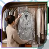 Vakuum-Hängebeutel für Kleidung, transparent, 70 x 130 cm Produktbild-Vorschau 6