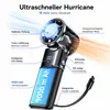Handventilator mit Kühlfunktion, Turbo Mini Ventilator Produktbild-Vorschau 2