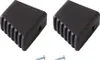 Krause® MONTO nášlapná krytka (pár) černá 40x20 mm, pro Náhled obrázku produktu 3