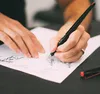 LAMY joy 015 FH Patronenfüller schwarz/rot B (breit) Produktbild-Vorschau 4