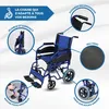 Fauteuil roulant pliable Mobiclinic frein de stationnement Voir les images du produit 8