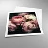 Poster - Poster ohne Rahmen - Pfingstrose Blume - 60x60 cm Produktbild-Vorschau 3