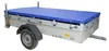 Anhänger Flachplane Blau mit Gummigurt 2575x1345x100mm Produktbild-Vorschau 3
