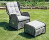 Gartensessel Relaxsessel COMFORT - verstellbare Rückenlehne Produktbild-Vorschau 1