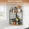 Eck‑Gewürzregal für Die Küchenarbeitsplatte, Dreieckiges Produktbild-Vorschau 6
