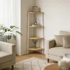 Regał narożny Relaxdays, wys. x szer. x gł.: 125 x 44,5 x Podgląd zdjęcia produktu 2