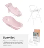 Babywanne, Sitz, Ständer, Abfluss – Rosa Produktbild-Vorschau 4