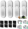Katzenbrunnen Filter 8er Set für 2,2L/74oz Edelstahl Produktbild-Vorschau 1