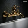 PaulGurkes Gold Wannenarmatur Aufputz Retro Nostalgie Produktbild-Vorschau 1