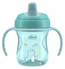 CHICCO Tasse d'entraînement avec poignées sarcelle, 6 mois Voir les images du produit 6