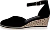 Tamaris Damen Pumps Espadrille Leder Keil Sandale Produktbild-Vorschau 7