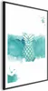 Posterpapier Poster - Watercolor Pineapple 40x60 cm Blätter Produktbild-Vorschau 1