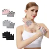 INF Protiskluzové fitness rukavice s polovičními prsty - Náhled obrázku produktu 4