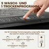HOMCOM Mini Geschirrspüler Freistehend Tischgeschirrspüler Produktbild-Vorschau 5