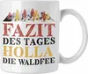 Trendation - Fazit Des Tages Holla Die Waldfee Tasse Produktbild-Vorschau 1