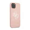 Guess Silicone 4G Big Logo - iPhone 13 mini Hülle (Pink) Produktbild-Vorschau 4
