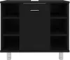 vidaXL Armadietto da bagno nero 60x32x53,5 cm Materiale a Anteprima dell’immagine prodotto 10
