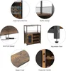Mobiletto bar "Barek na Wino", credenza bar con Anteprima dell’immagine prodotto 3