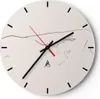 Wanduhr - Rund - Glasuhr - Skizze Nacktheit Frau - 30x30cm Produktbild-Vorschau 1