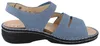 FINN COMFORT Gomera Damen Sandale hellblau genarbtes Produktbild-Vorschau 4