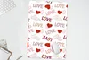 MuchoWow® Mauspad Mousepad Liebe - Herz - Muster 40x60 cm - Produktbild-Vorschau 5