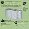 Blumfeldt Hochbeet aus Metall, Wetterfestes Produktbild-Vorschau 3
