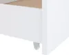 vidaXL Massivholzbett mit Schubladen Weiß Kiefer 90x200 cm Produktbild-Vorschau 9