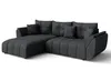 AX LIVING Canapé d'angle avec fonction sommeil Verciani L Voir les images du produit 2