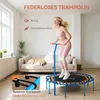 SPORTNOW Fitness Trampolin klappbar Ø128 cm Mini Trampoline Produktbild-Vorschau 5