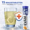 EVÄM Calcium Magnesium D3 Brausetabletten hochdosiert für Produktbild-Vorschau 4